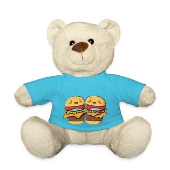 Hamburger Buddies - Teddy - Atollblau - Vorne