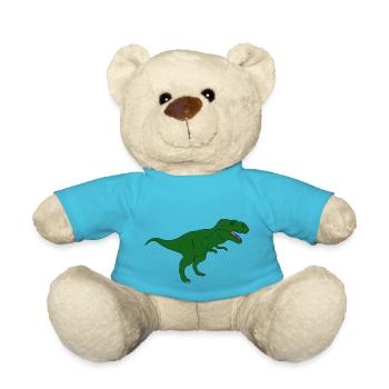 T-Rex - Teddy - Atollblau - Vorne