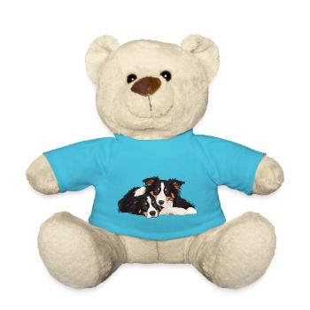 Australische Schäferhunde - Teddy - Atollblau - Vorne