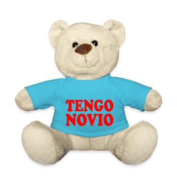 I have a boyfriend - Teddy Bear - atoll blue - Front