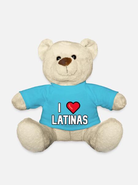 J’adore les latinas - Nounours - bleu outremer