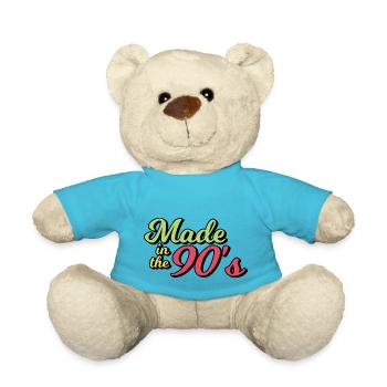 made in the 90s - Teddy Bear - atoll blue - Front