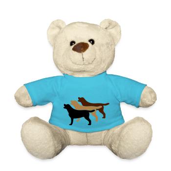 3 Labrador Farben - Teddy - Atollblau - Vorne