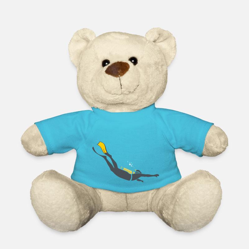 Diver - Teddy - Atollblau
