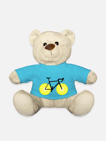 Vélo au citron - Nounours - bleu outremer