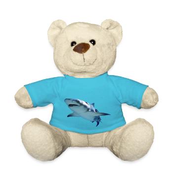 Haifisch - Teddy - Atollblau - Vorne