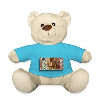 10 Bitcoins - Nounours - bleu outremer - Devant