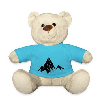 Berge Berg Wandern Abenteuer Freien Reise Vektor 1 - Teddy - Atollblau - Vorne