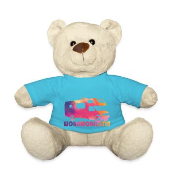 Wohnmobilistin - Teddy - Atollblau - Vorne