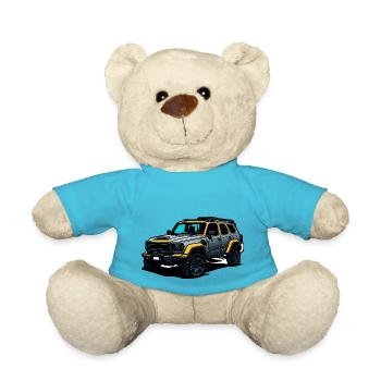 Off-Road Adventure 4x4 SUV für Outdoor-Enthusiasten - Teddy - Atollblau - Vorne