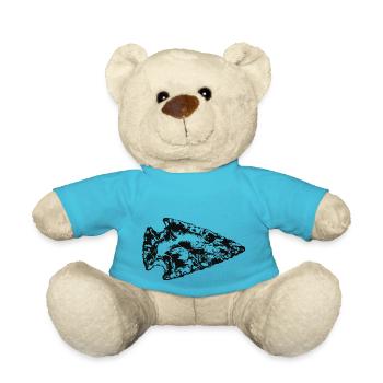 Arrowhead - Teddy Bear - atoll blue - Front