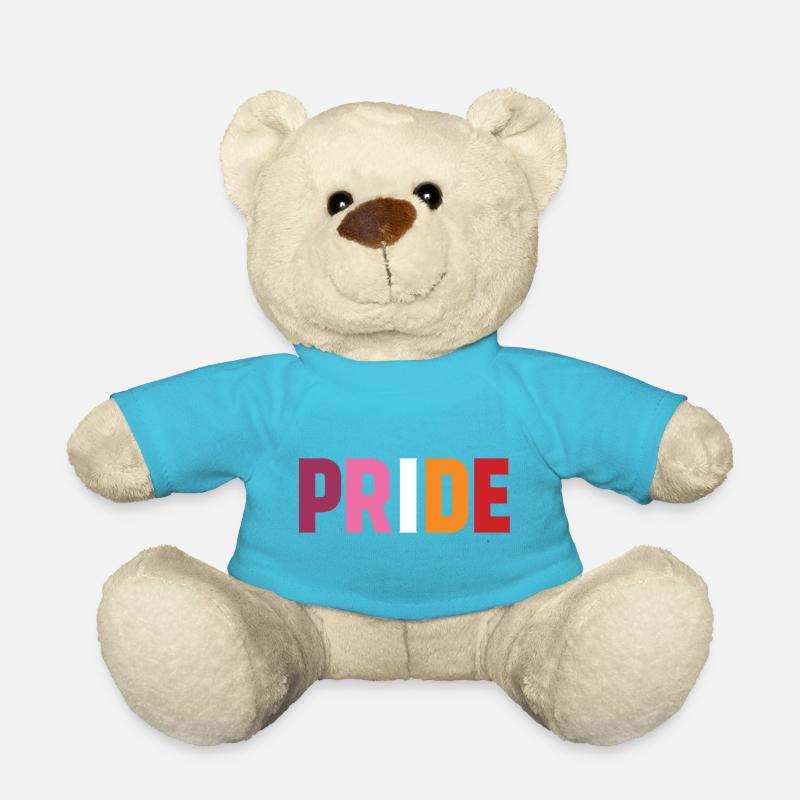 Lesbischer Stolz - Teddy - Atollblau