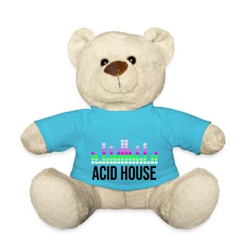 Zitat aus Acid-House-Musik - Teddy - Atollblau - Vorne