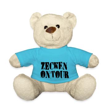 Zecken on tour - Teddy - Atollblau - Vorne