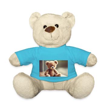 cute sad Teddy - Teddy - Atollblau - Vorne