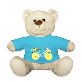 Vélo aux citrons - Nounours - bleu outremer - Devant