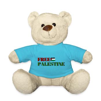 FREIES PALÄSTINA FÜR IMMER - Teddy - Atollblau - Vorne