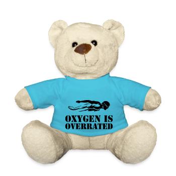 Swimming Water Sports - Teddy Bear - atoll blue - Front