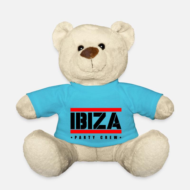 Équipe de fête à Ibiza - Nounours - bleu outremer