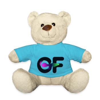 COOLES TSHIRT, VON - Teddy - Atollblau - Vorne