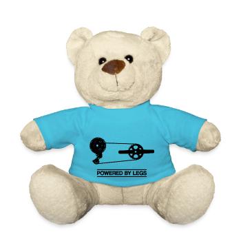 Powered by Legs – Rennrad Antrieb für Radfahrer - Teddy - Atollblau - Vorne