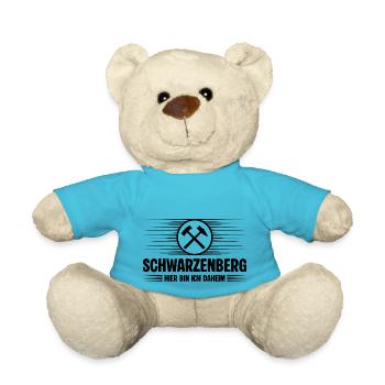 Schwarzenberg Erzgebirge - Teddy - Atollblau - Vorne