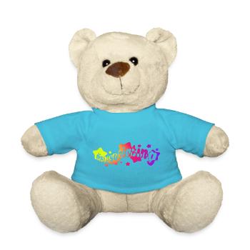 Dissoziation in Regenbogensternen (Farbverlauf) - Teddy - Atollblau - Vorne