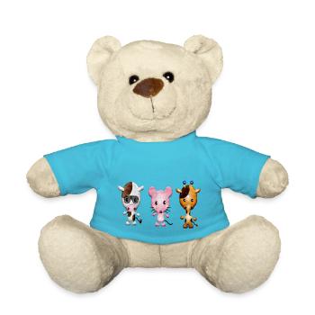Photo enfant enfants - Nounours - bleu outremer - Devant