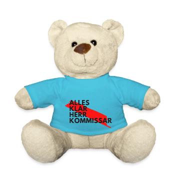 Alles klar Herr Kommissar - Teddy - Atollblau - Vorne