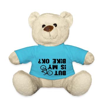 but is my bike ok, mtb, geschenk, e bike - Teddy - Atollblau - Vorne