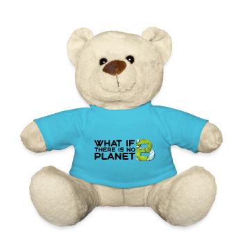Et s’il n’y a pas de planète B ? - Nounours - bleu outremer - Devant