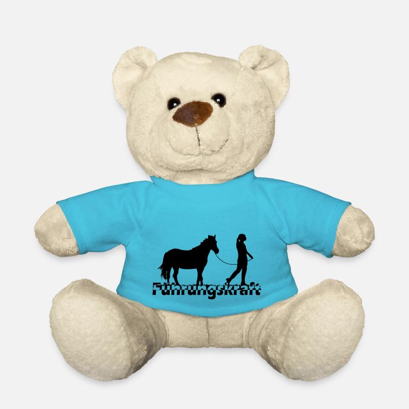 Führungskraft Pferd Motiv 4 - Teddy - Atollblau