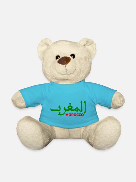 Maroc - Nounours - bleu outremer
