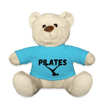 Femme Pilates - Nounours - bleu outremer - Devant