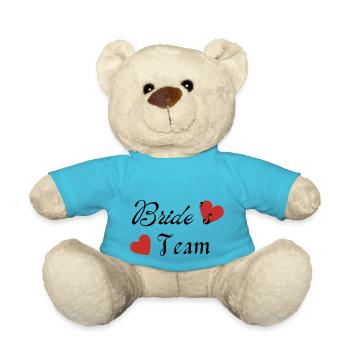 Das Team der Braut - Teddy - Atollblau - Vorne