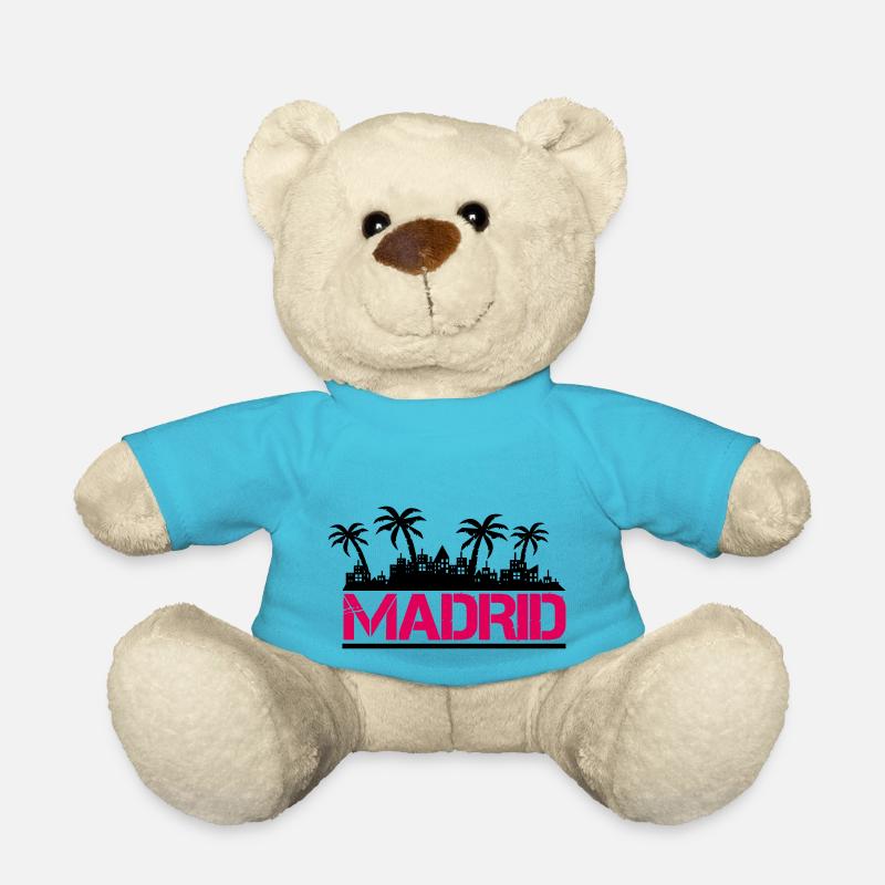 Madrid - Teddy Bear - atoll blue