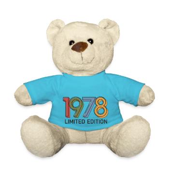 Vintage 1978 limited edition - Teddy Bear - atoll blue - Front
