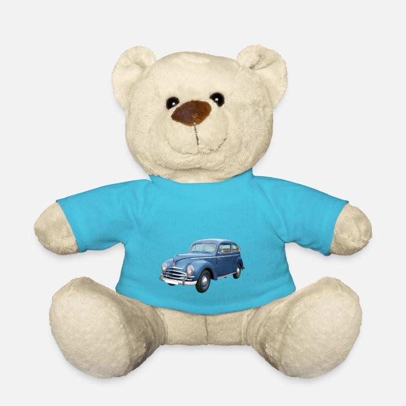 Altes Auto - Teddy - Atollblau