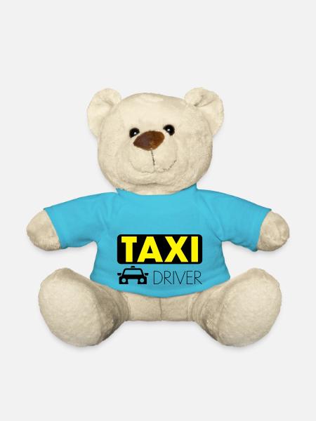 Conducteur de taxi - Nounours - bleu outremer
