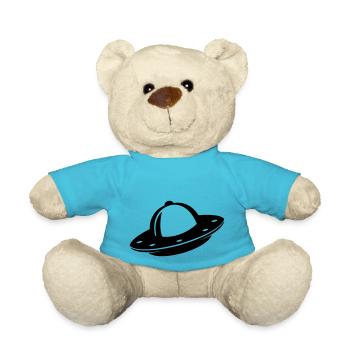 UFO - Teddy Bear - atoll blue - Front