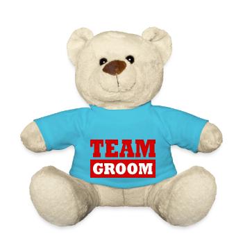 Team groom - Nounours - bleu outremer - Devant
