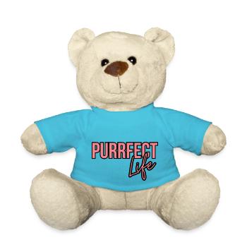 Purrfect Life Cat Lover Citation - Nounours - bleu outremer - Devant