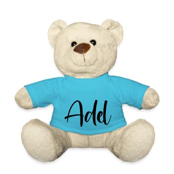 Name - Adel - Teddy Bear - atoll blue - Front