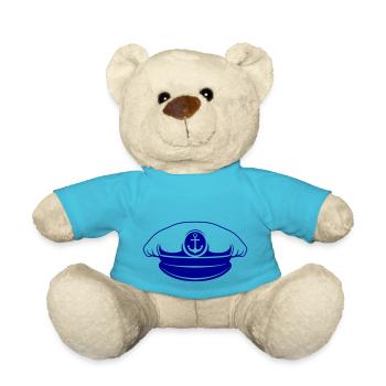 sailor cap - Teddy Bear - atoll blue - Front