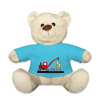 Excavatrice - Nounours - bleu outremer - Devant