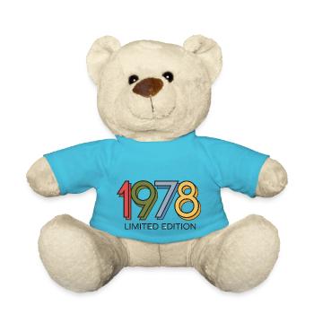 Vintage 1978 Limited Edition - Teddy Bear - atoll blue - Front