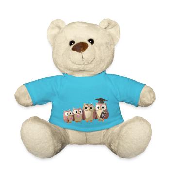 PROFESSEUR OWL - Nounours - bleu outremer - Devant