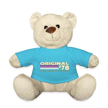 1978 - Teddy Bear - atoll blue - Front