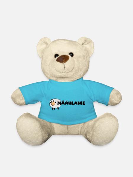 Melanie Schaf "Mäählanie" - Teddy - Atollblau