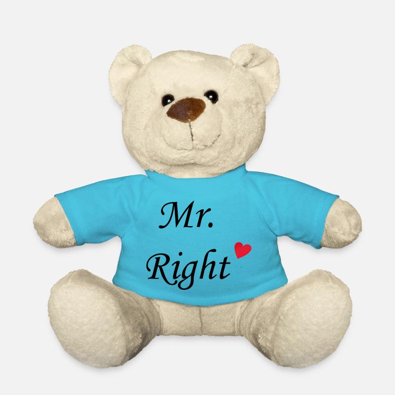 Mr. Right - Teddy - Atollblau